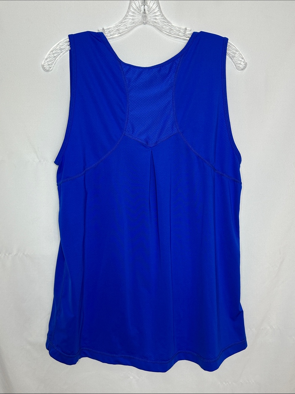 Xersion Blue Mesh-Back Tank Top - Picture 2 of 5